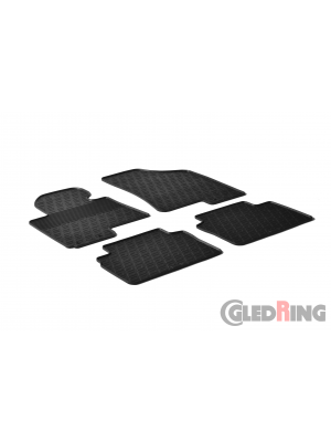Original Gledring Passform Fußmatten Gummimatten 4 Tlg. Loch Fix. - Kia Sportage 2010-01.2016
